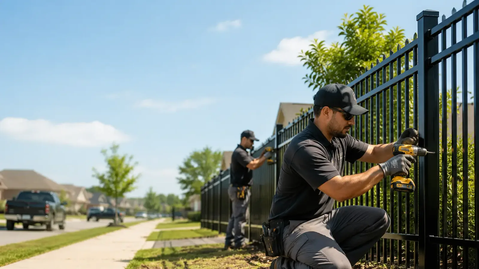 Metal Fence Installation in Greensburg, KS